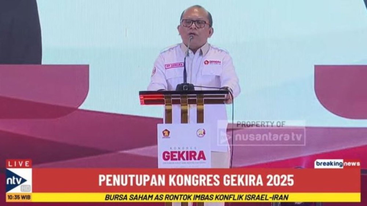 Nikson Silalahi terpilih sebagai Ketua Umum Gekira 2025–2030