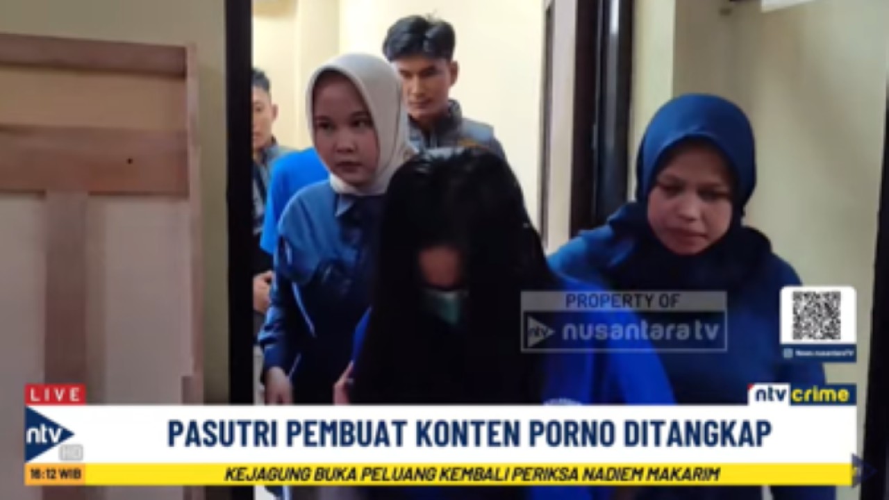 Pasangan suami istri di Pangandaran ditangkap polisi karena siaran asusila