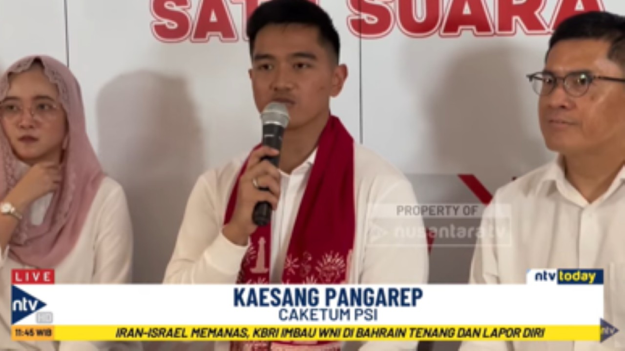 Kaesang Pangarep kembali mencalonkan diri sebagai Ketum PSI