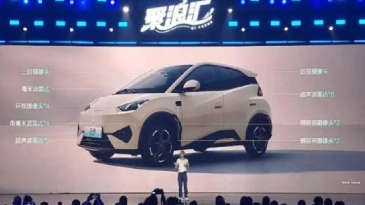 BYD Seagull Free Edition resmi dirilis di China. (Foto: Istimewa via CarNewsChina)
