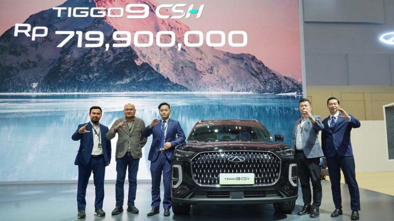 Chery TIGGO 9 CSH AWD diluncurkan di GIIAS 2025. (Foto: Istimewa)