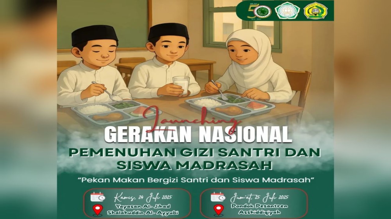 MUI luncurkan Gerakan Nasional Pemenuhan Gizi Santri dan Siswa Madrasah/ist