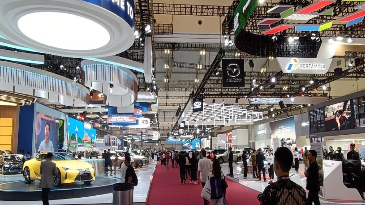 Ilustrasi. Pameran otomotif GIIAS 2025, di ICE BSD, Tangerang, Banten. (Foto: Adiantoro/NTV)