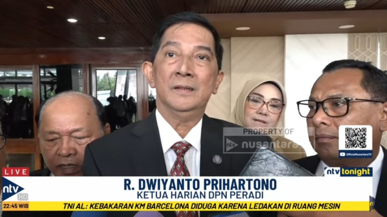 Ketua Harian DPN PERADI, R. Dwiyanto Prihartono, S.H., M.H.