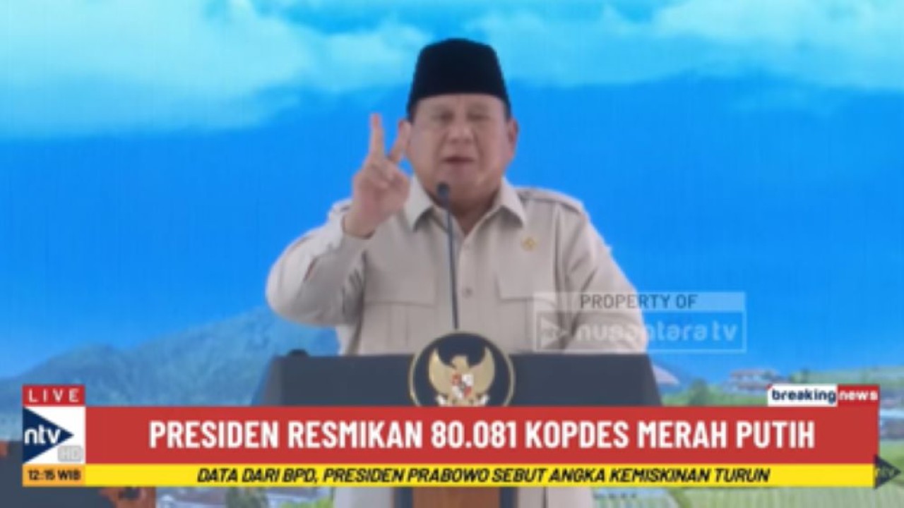 Presiden Prabowo Subianto