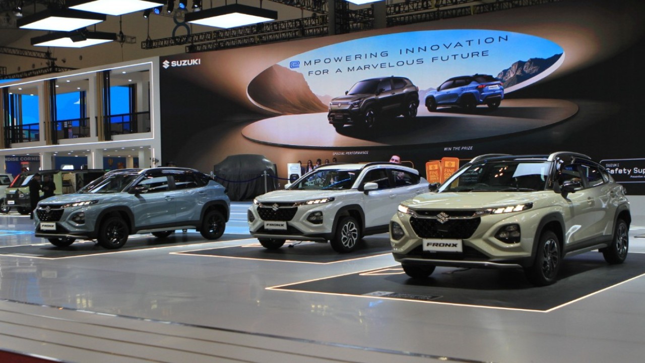 Suzuki menambah jajaran kendaraan hybrid-nya dari tiga menjadi empat model di GIIAS 2025. (Foto: Istimewa)
