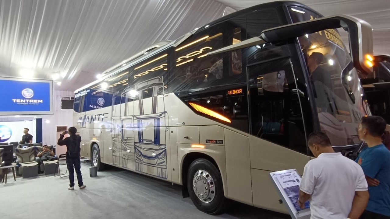 PT Tentrem Sejahera menampilkan All New Avante di GIIAS 2025. (Foto: Adiantoro/NTV)