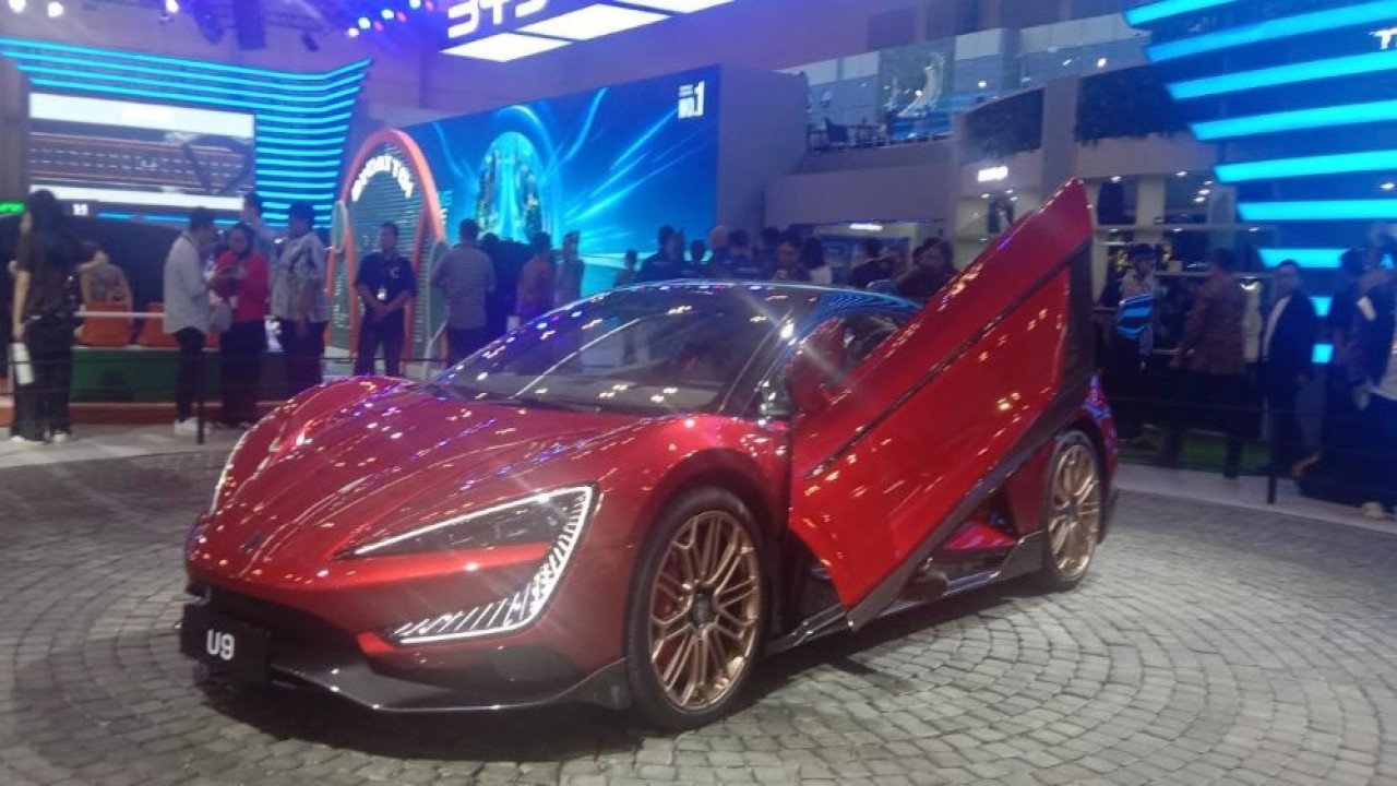 Yangwang U9. (Foto: Adiantoro/NTV)