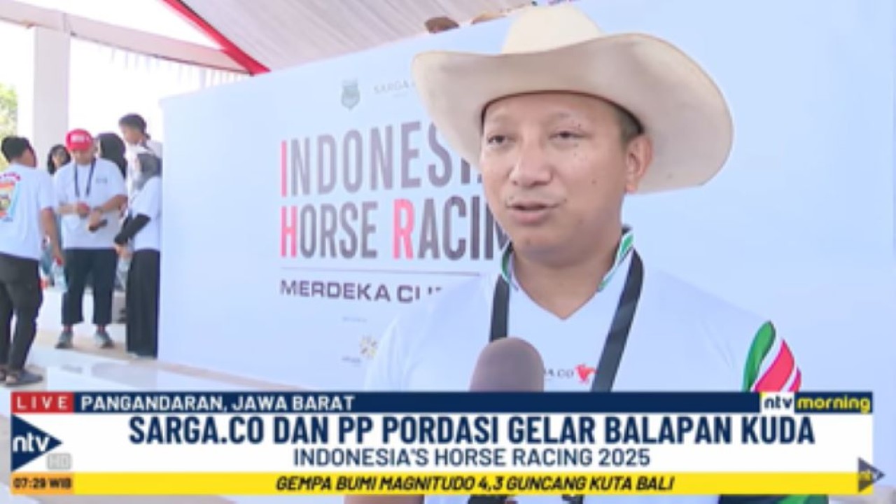 Ketua Umum PP Pordasi Aryo Djojohadikusumo