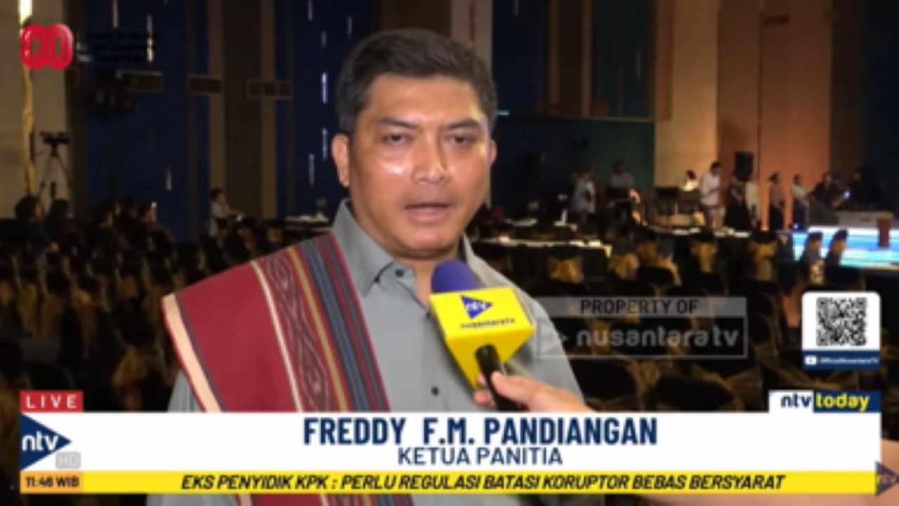 Ketua Panitia HUT ke-7 Batak Center 2025, Freddy F.M Pandiangan