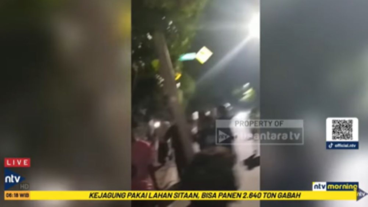 Terjadi bentrokan antar kampung di Kabupaten Bogor usai laga persahabatan sepak bola dalam rangka memeriahkan HUT ke-80 RI