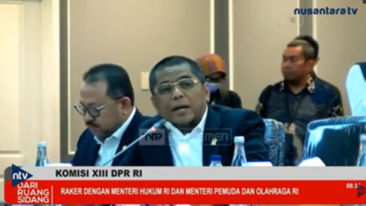 Anggota Komisi XIII Arisal Aziz