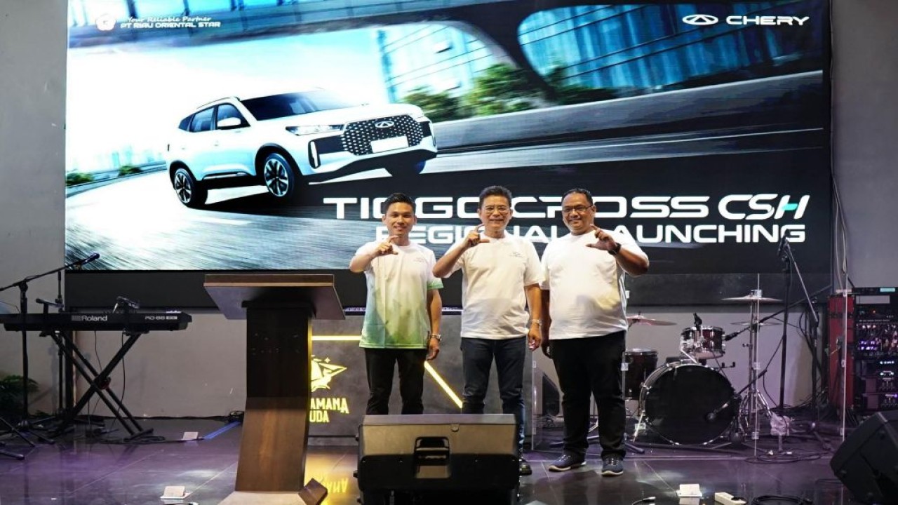 Chery TIGGO Cross CSH Hybrid dan Sport 1.5T Resmi Diluncurkan di Riau. (Foto: Istimewa/CSI)