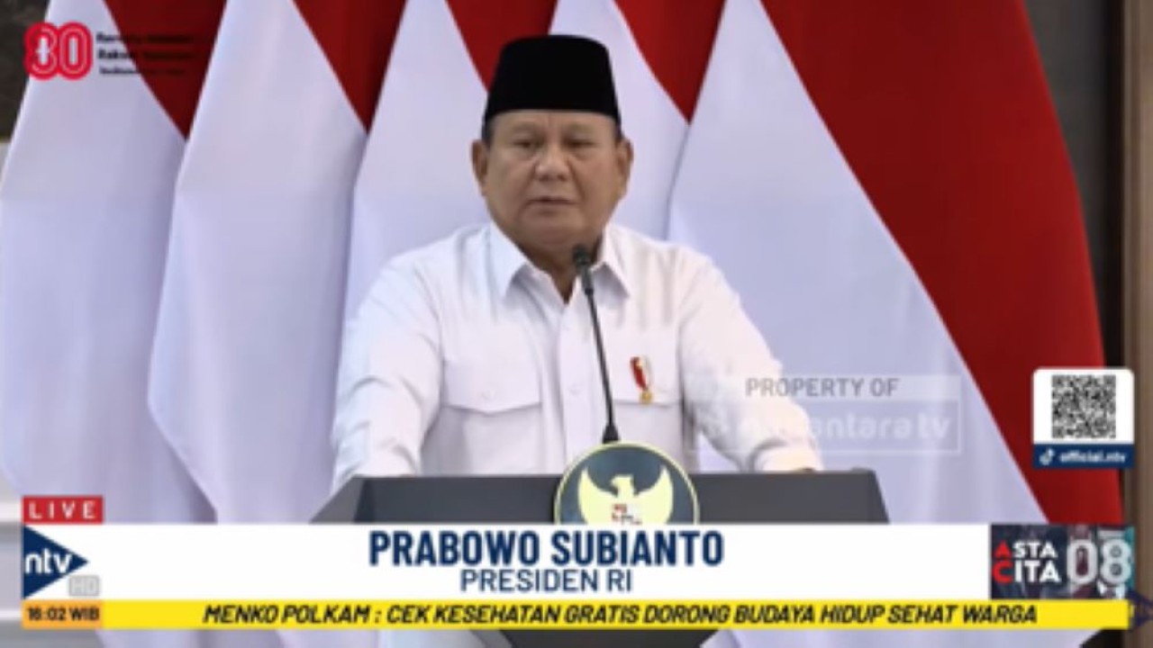 Presiden Prabowo Subianto