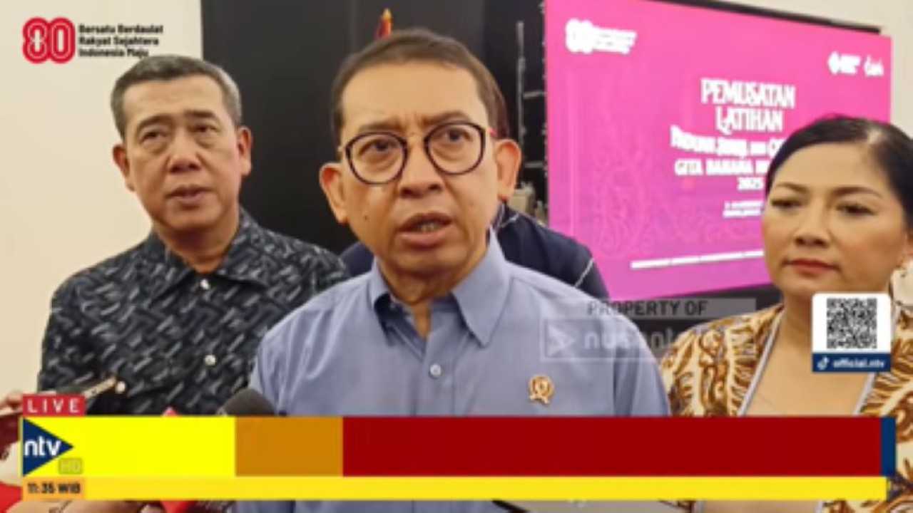 Menteri Kebudayaan Fadli Zon