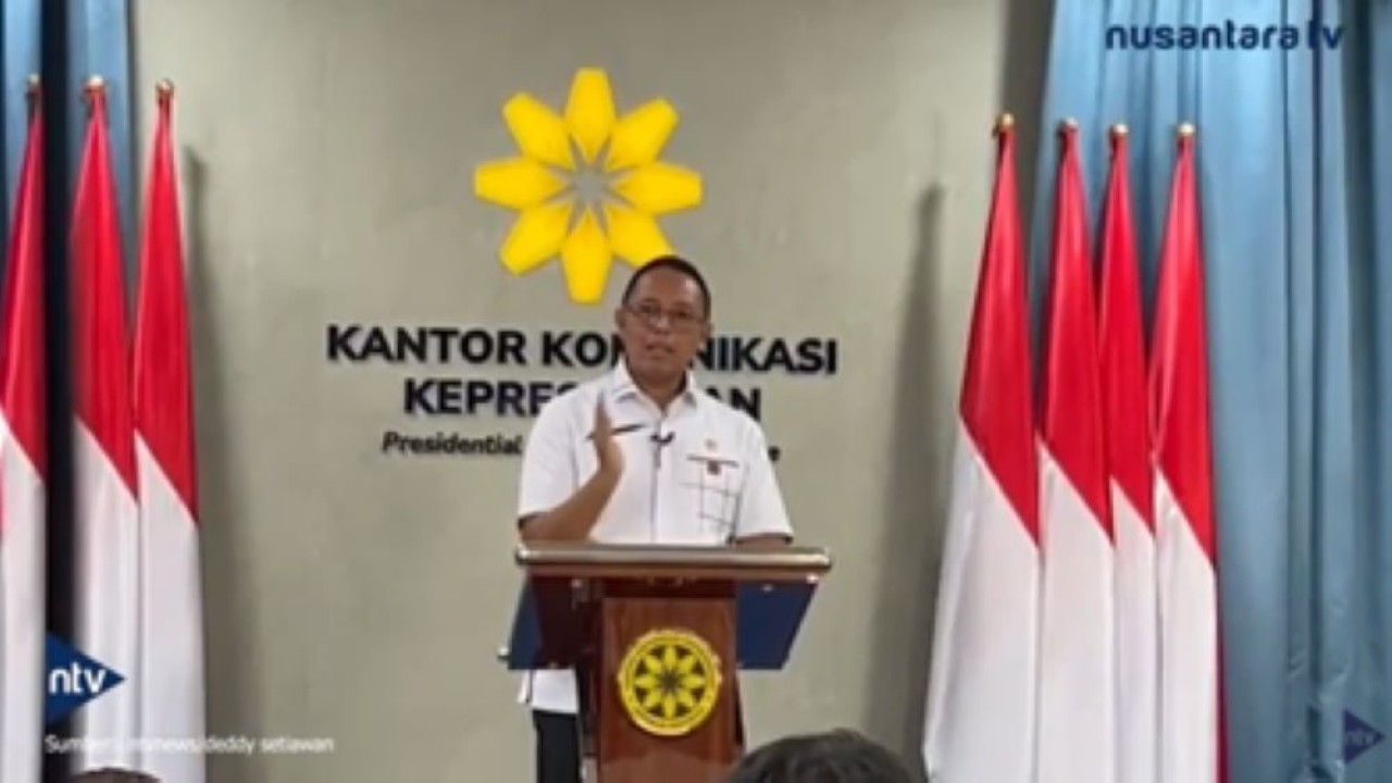 Kepala Komunikasi Kepresidenan (PCO) Hasan Nasbi