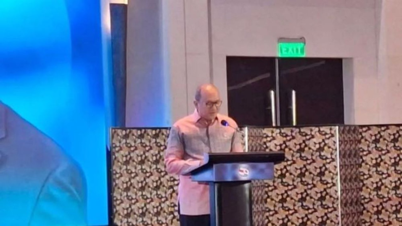 Menteri Investasi dan Hilirisasi/Kepala Badan Koordinasi Penanaman Modal (BKPM) Rosan Perkasa Roeslani dalam Indonesia–Japan Executive Dialogue 2025 di Jakarta, Kamis, 7 Agustus 2025. (Antara)