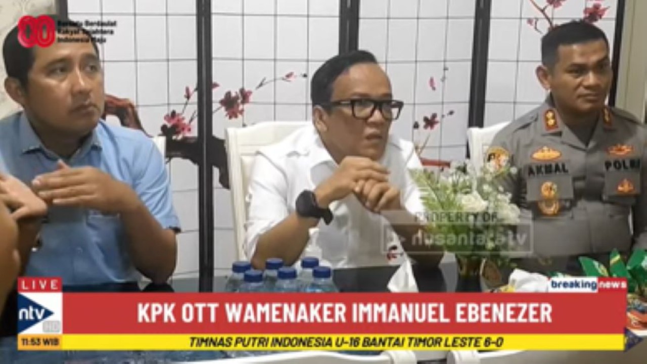 Wakil Menteri Ketenagakerjaan Immanuel Ebenezer alias Noel saat melakukan sidak ke sebuah perusahaan di kawasan Cilodong