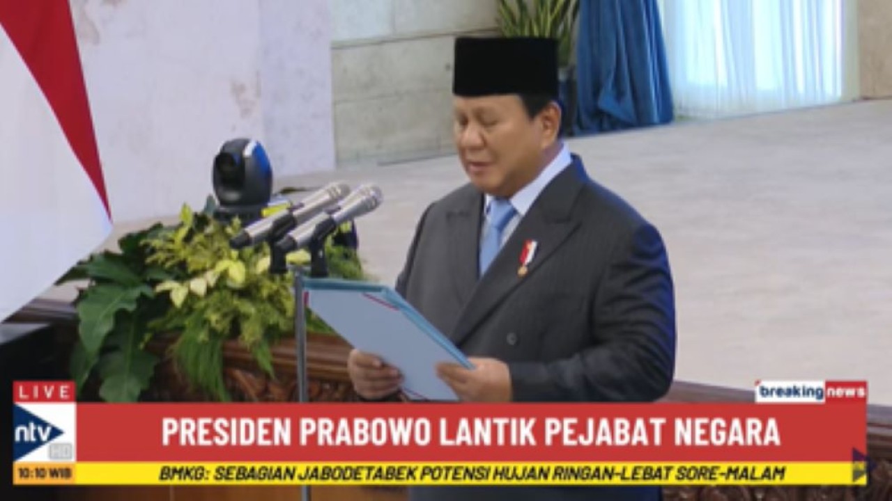 Presiden Prabowo Subianto