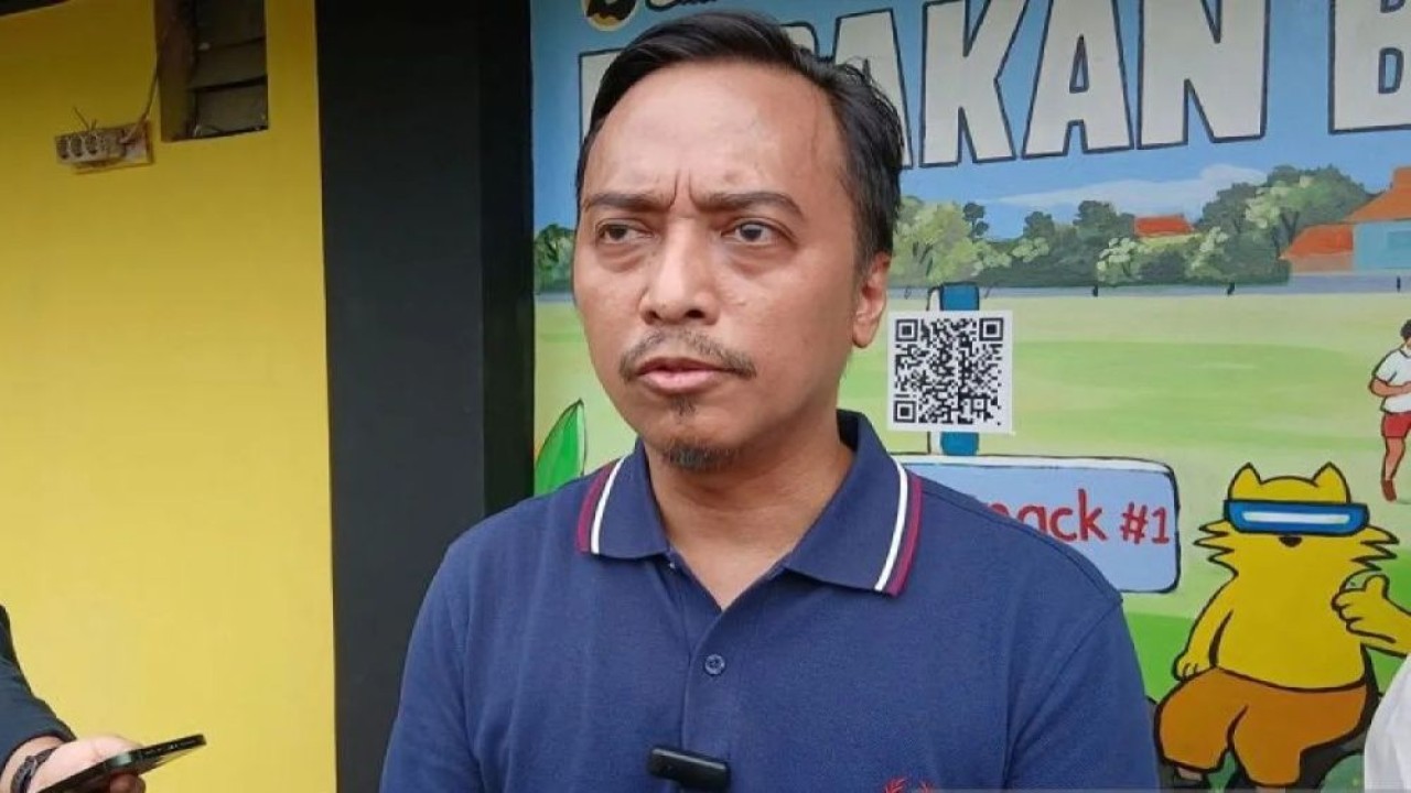 Kepala Biro Komunikasi dan Pelayanan Publik Kemenkes Aji Muhawarman. (Foto: ANTARA/Azmi Samsul Maarif)