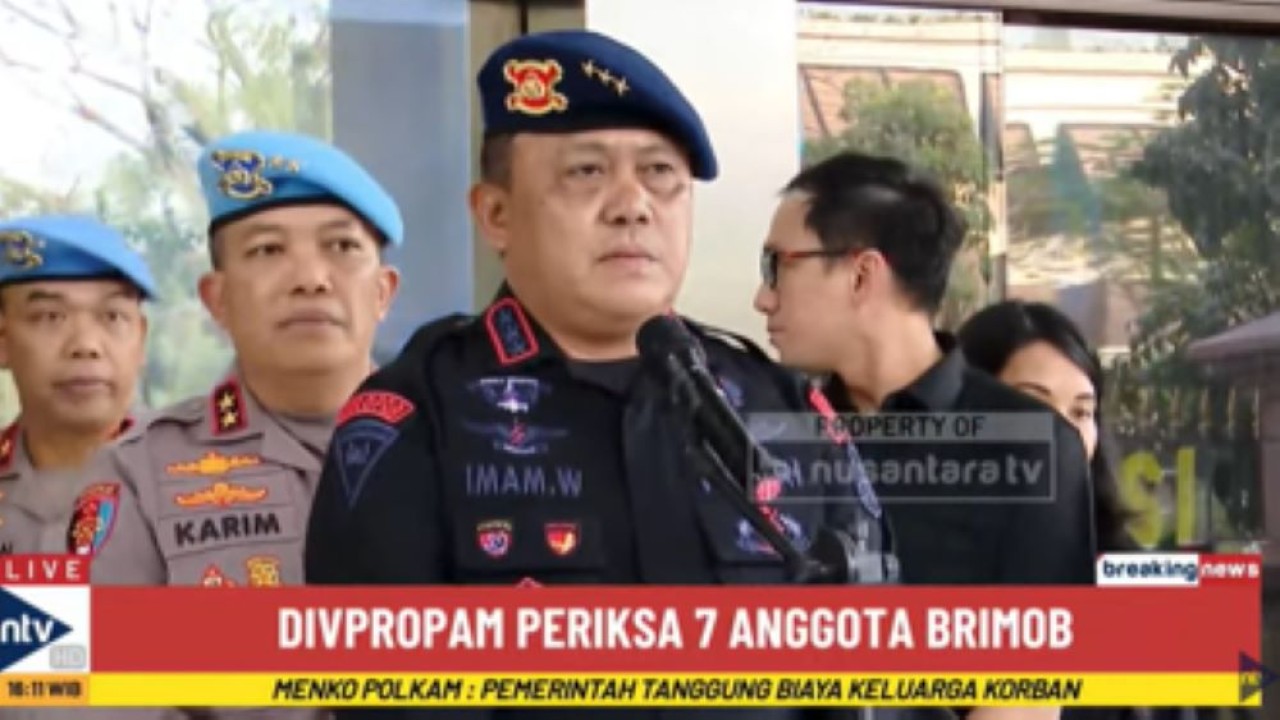 Komandan, Komjen. Pol. Imam Widodo