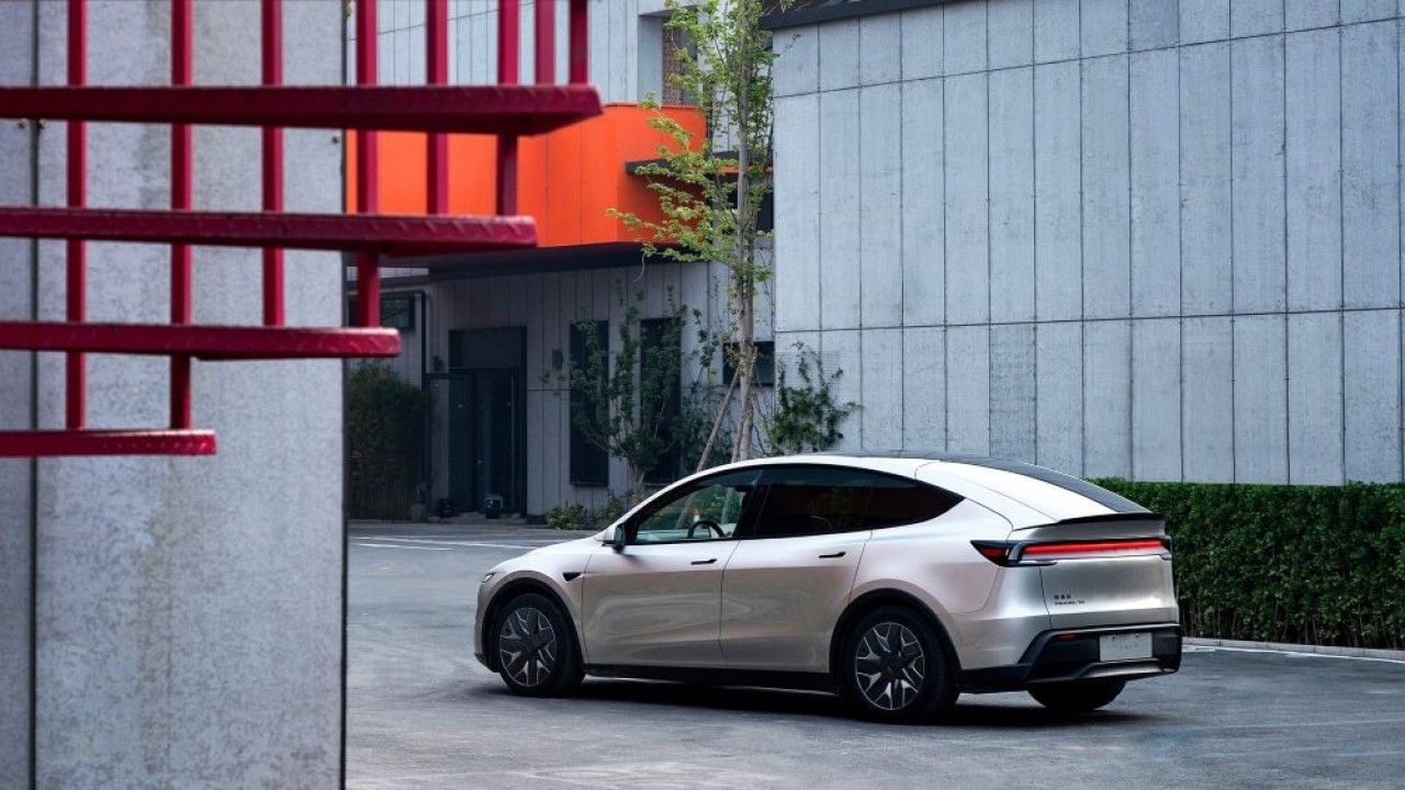 Tesla Model YL. (Foto: Tesla China via Teslarati)