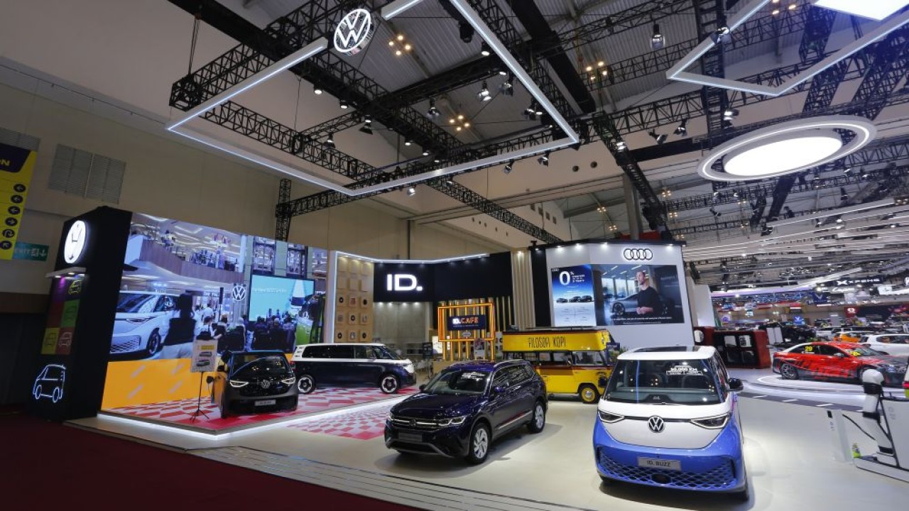 Booth Volkswagen di GIIAS 2025. (Foto: Istimewa)