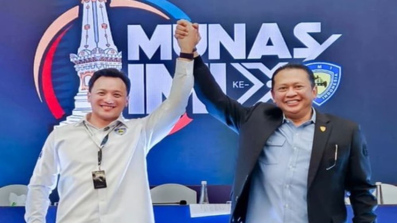 Munas X IMI 2025 di Yogyakarta Putuskan Paket Bamsoet Ketua Dewan Pembina dan Moreno Sebagai Ketum IMI 2025-2030. (Foto: Instagram @bambang.soesatyo)