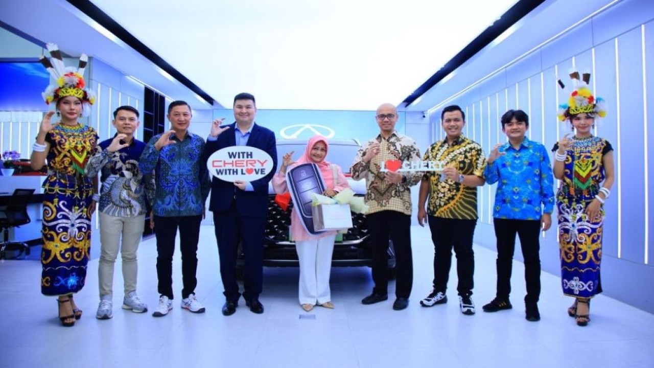 Grand opening dealer Chery di Balikpapan, Kalimantan Timur. (Foto: Istimewa)