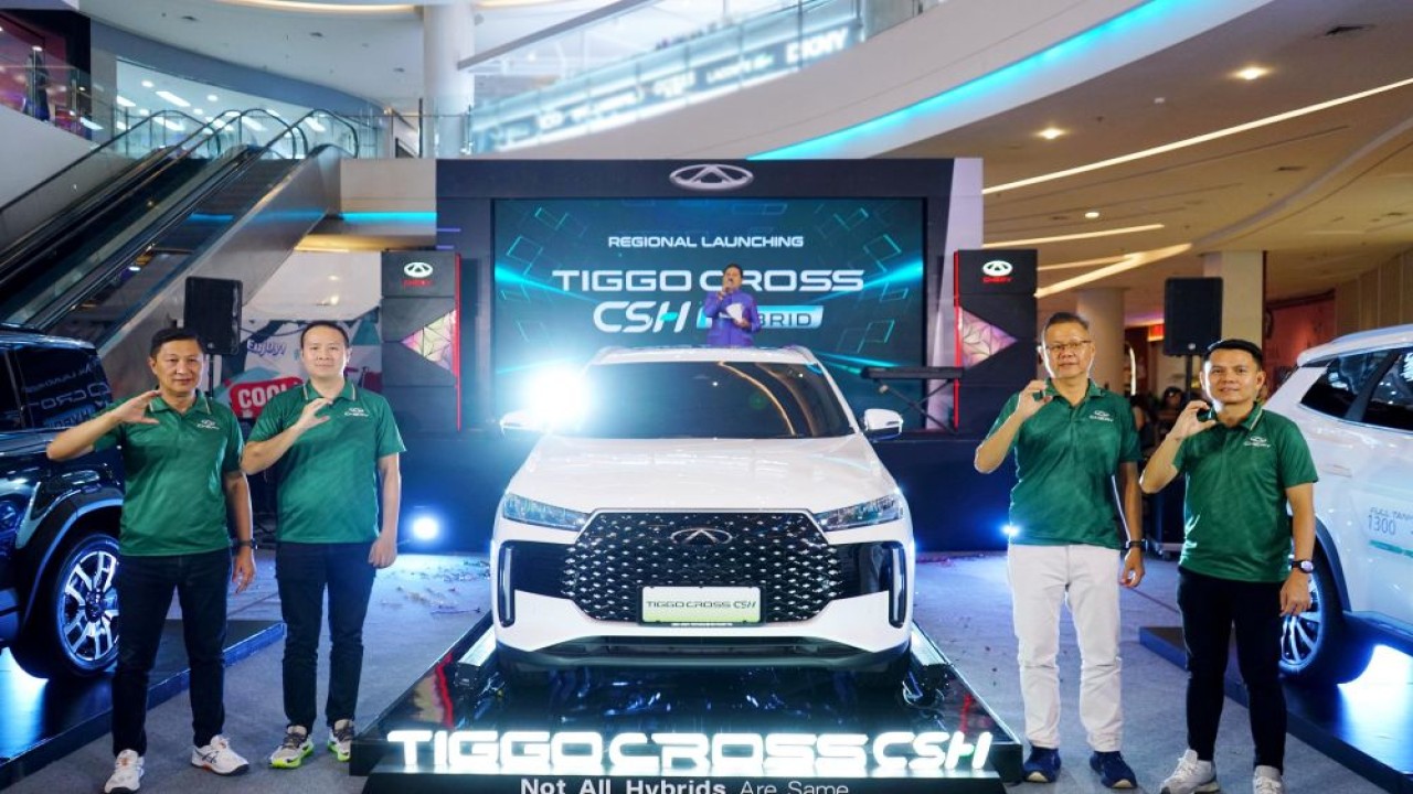 Regional launching Chery TIGGO Cross CSH Hybrid dan Chery TIGGO Cross Sport 1.5T di Pontianak, Kalimantan Barat. (Foto: Istimewa)
