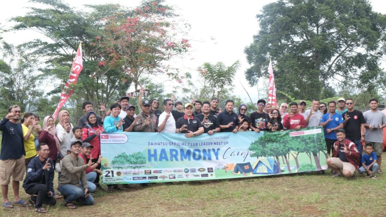 Silaturahmi Sahabat Klub Daihatsu dalam acara Harmony Camp pada 29-30 Agustus 2025 di Bogor, Jawa Barat. (Foto: Istimewa)