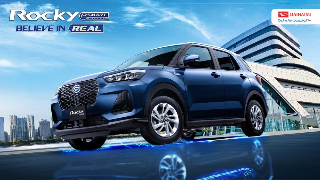 Daihatsu Rocky e-Smart Hybrid. (Foto: Istimewa)