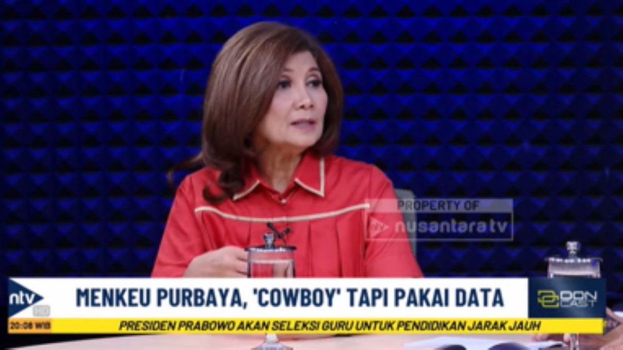 Ekonom Senior INDEF Aviliani dalam program DonCast Nusantara TV