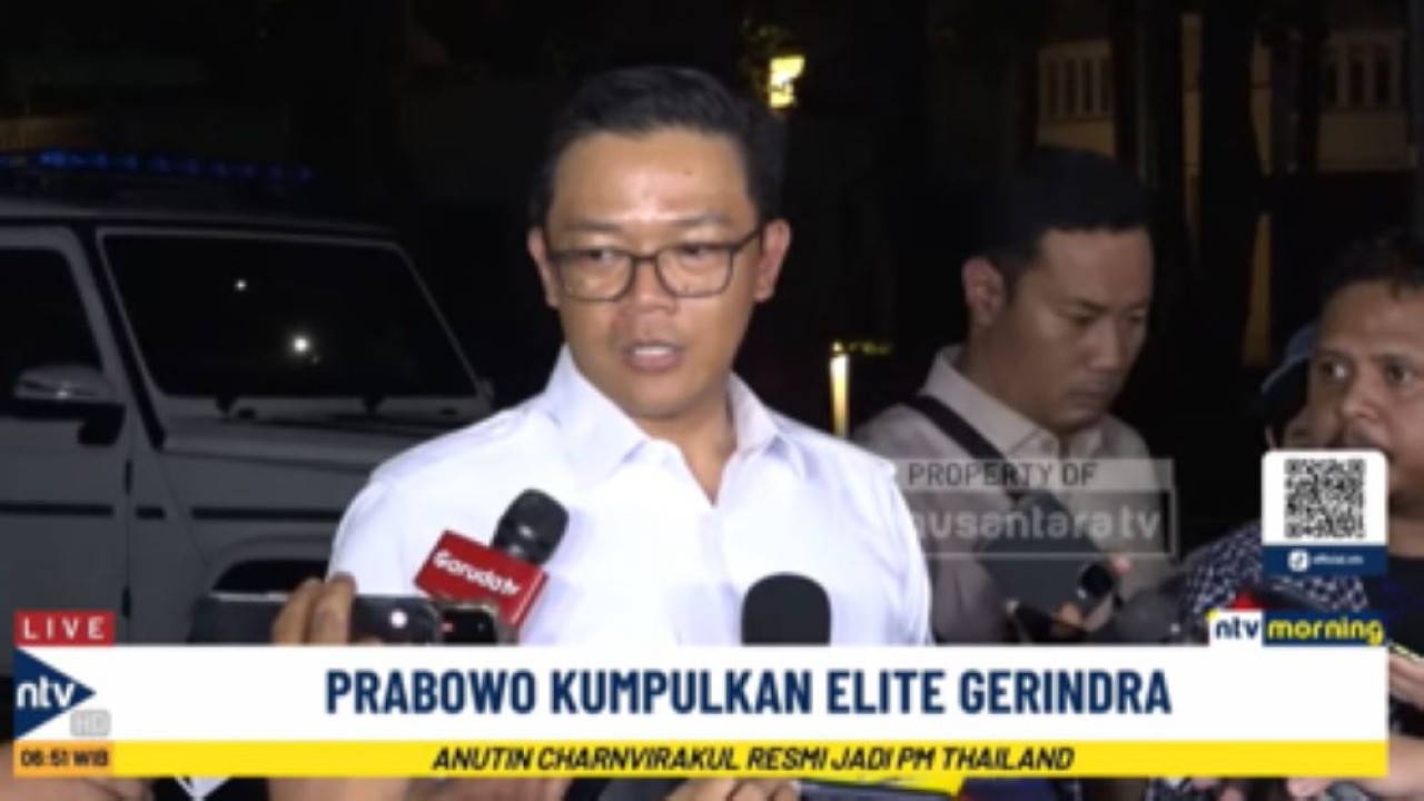 Sekjen Partai Gerindra Sugiono