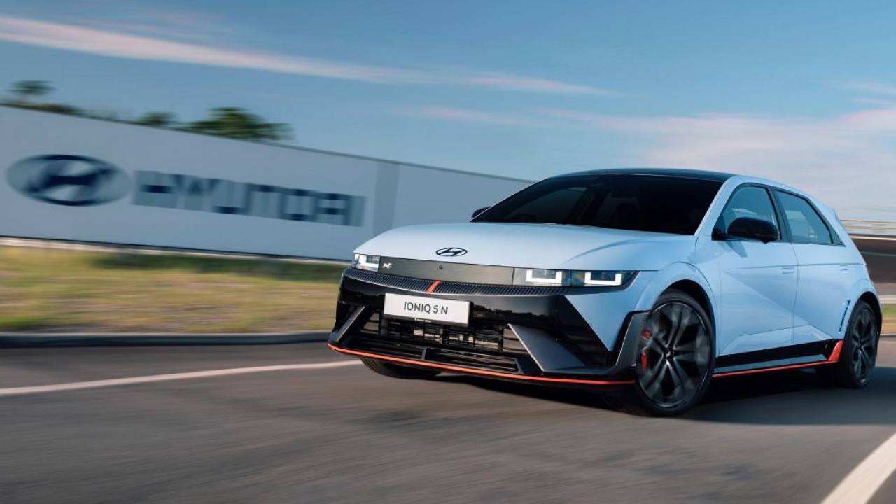 Hyundai Ioniq 5 N. (Foto: Istimewa via Hyundai Mobil Indonesia)