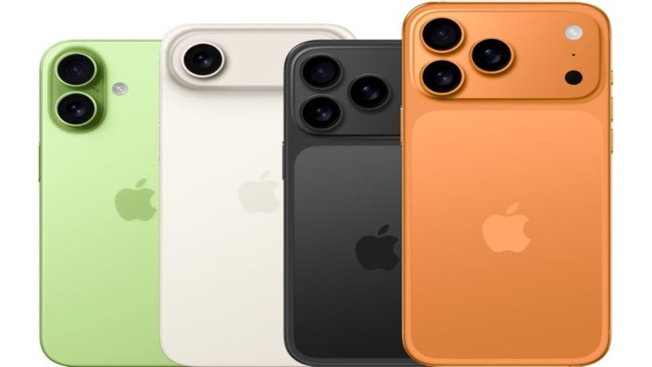 Render tiruan seri iPhone 17. (Foto: Istimewa via Gizmochina)