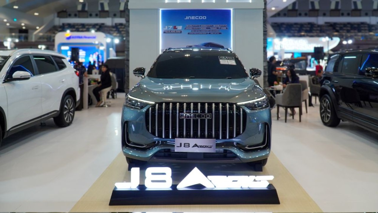 JAECOO menampilkan SUV andalannya, JAECOO J8 ARDIS, di GIIAS Semarang 2025. (Foto: Istimewa)