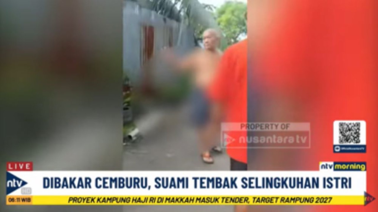 Seorang suami di Jambi nekat menembak mati pria diduga selingkuhan istri