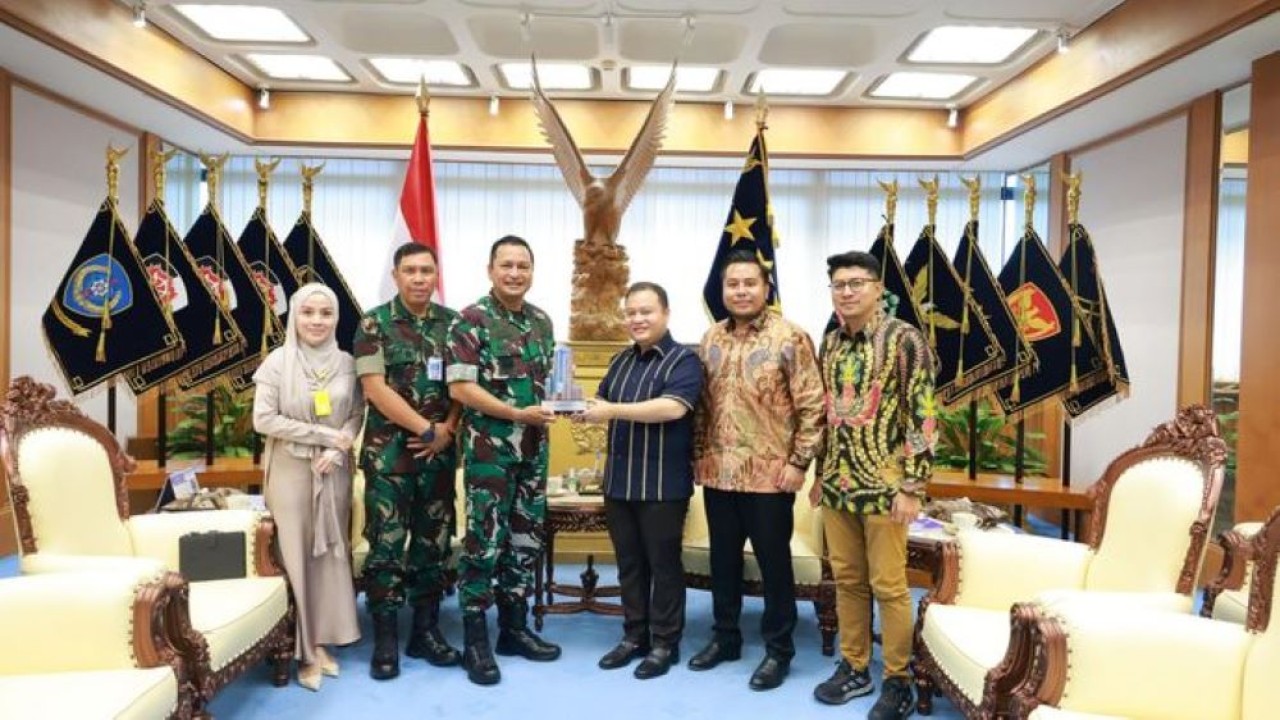 Audiensi Direksi Nusantara TV bersama Marsekal TNI Tonny Harjono (KSAU) di Mabes TNI AU. (Ntvnews)