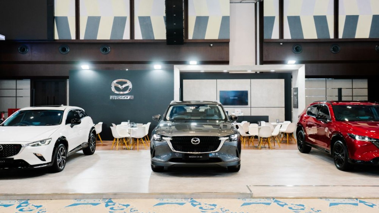 Debut The New Mazda CX-3 Kuro dan CX-60 Sport di GIIAS Semarang 2025. (Foto: Istimewa)