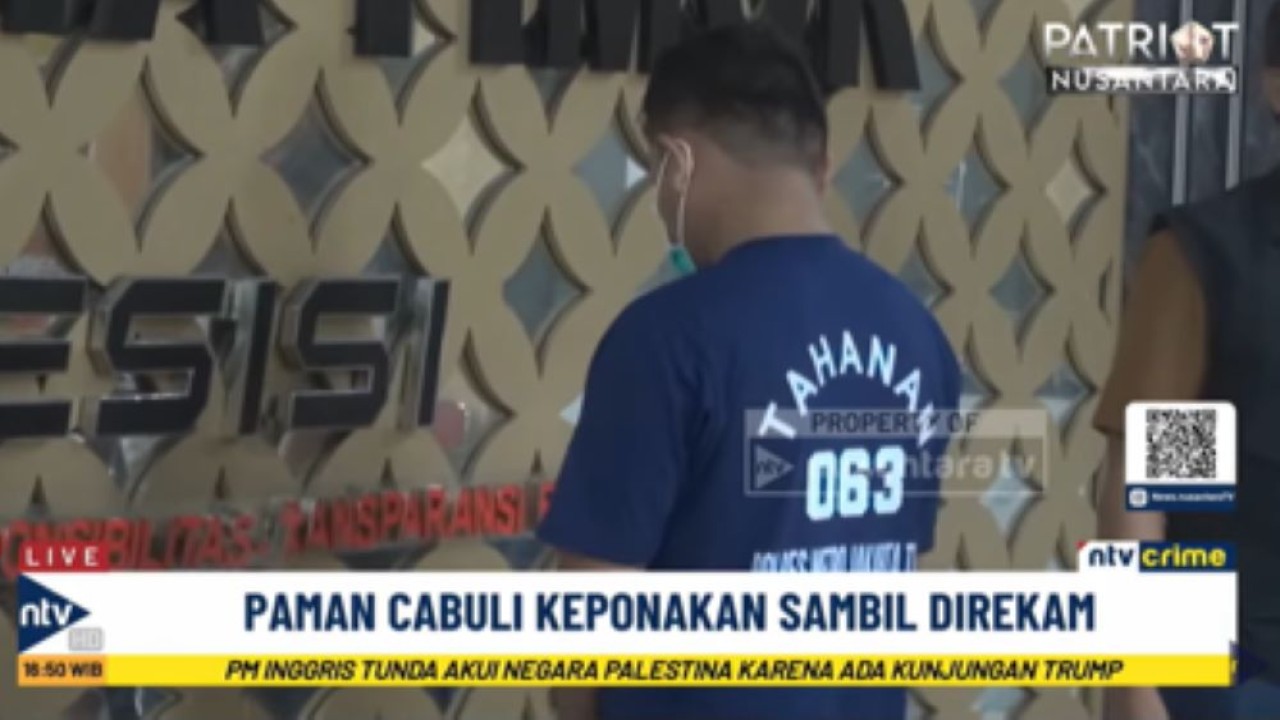 JP pelaku pemerkosaan terhadap keponakannya ditangkap polisi