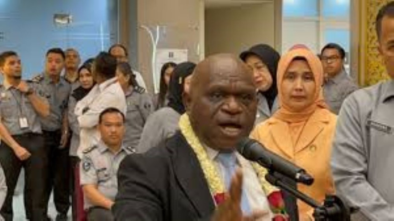 Menteri HAM Natalius Pigai/ist