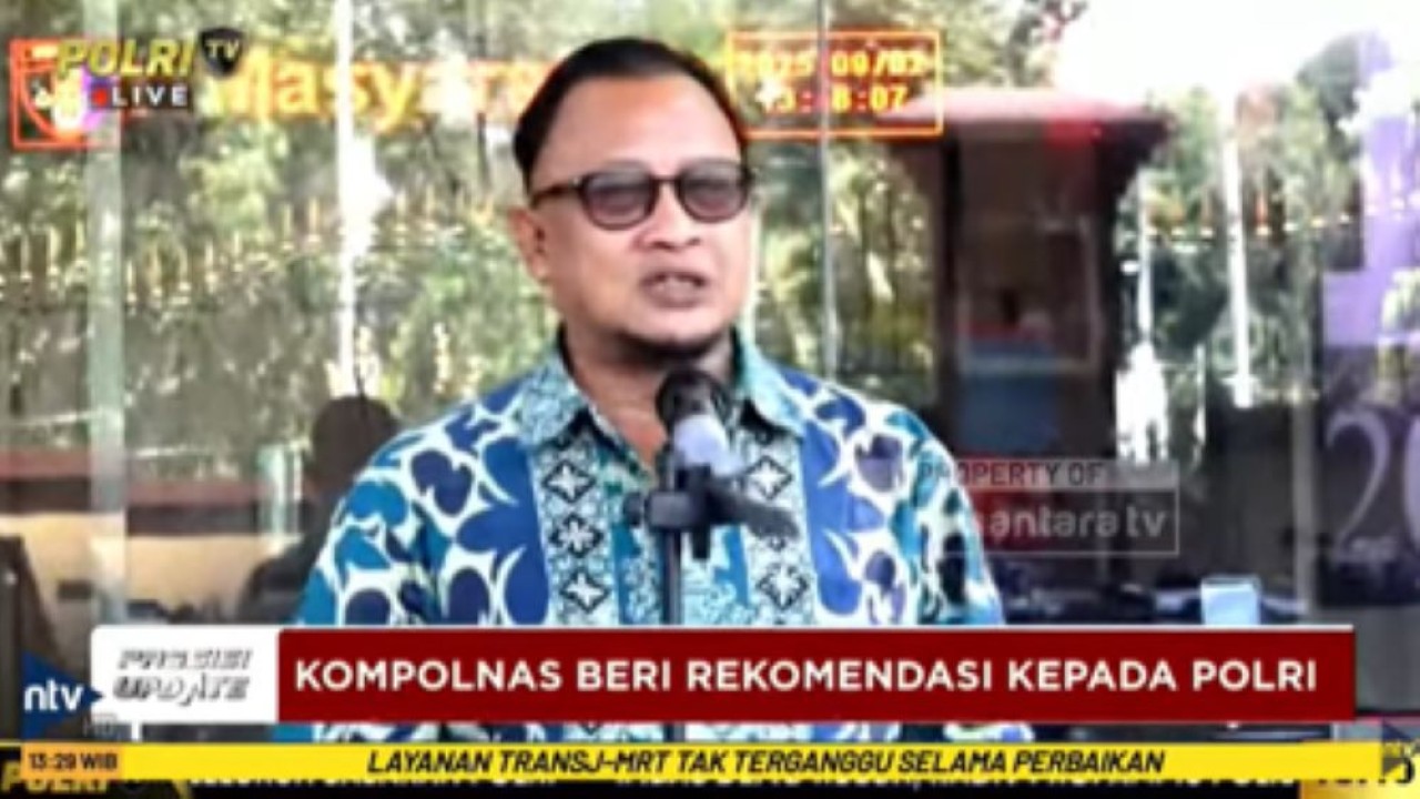 Komisioner Kompolnas Choirul Anam