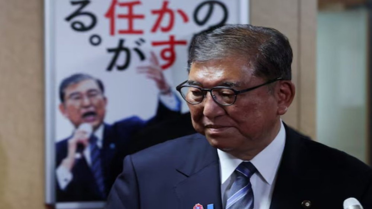 Perdana Menteri Jepang dan Presiden Partai Demokrat Liberal (LDP) yang berkuasa, Shigeru Ishiba. (Foto: Dok/Kim Kyung-Hoon/Reuters)