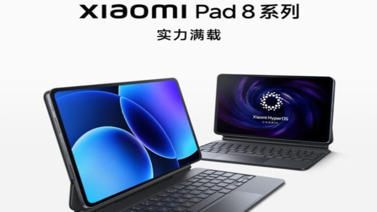 Teaser seri Xiaomi Pad 8. (Foto: Istimewa via Gizmochina)