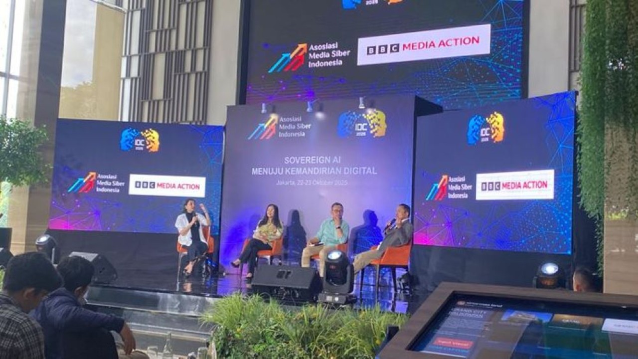 Indonesia Digital Conference (IDC) 2025, Kamis, 23 Oktober 2025 (Dok: NTVNews.id)