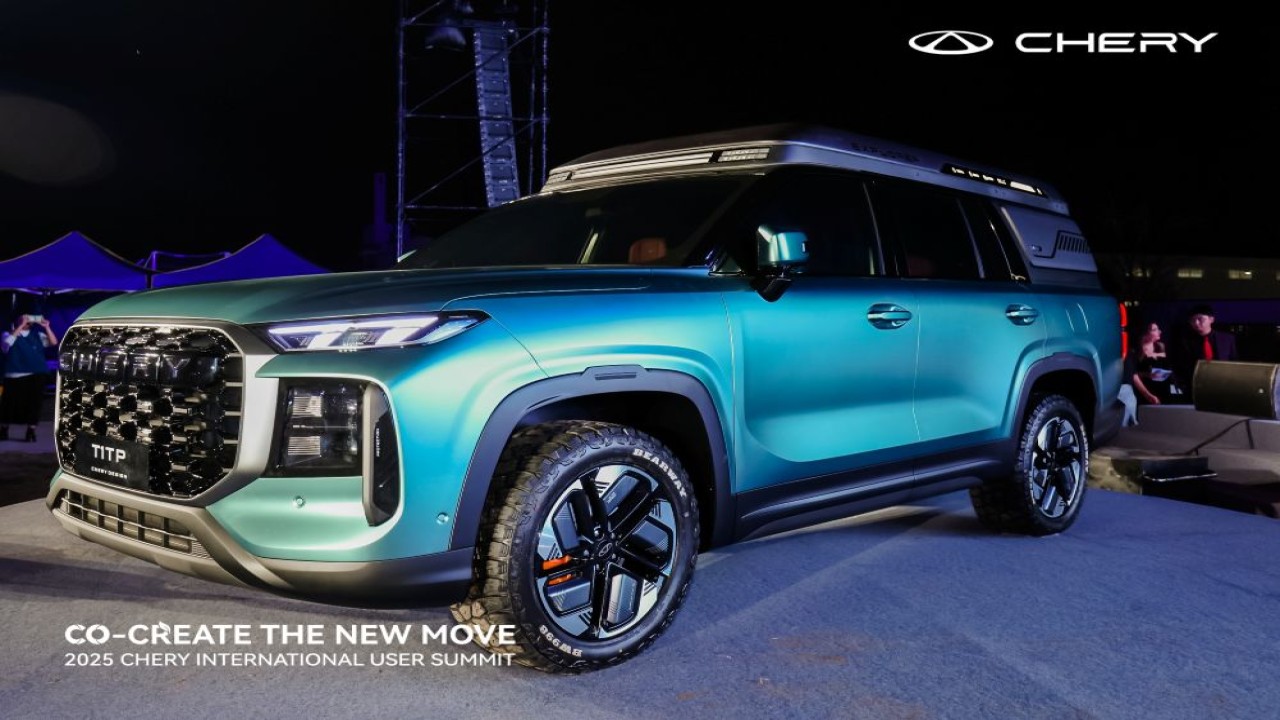 Chery memperkenalkan "7-Seat Transformable SUV concept" pertama di dunia. (Foto: Istimewa)