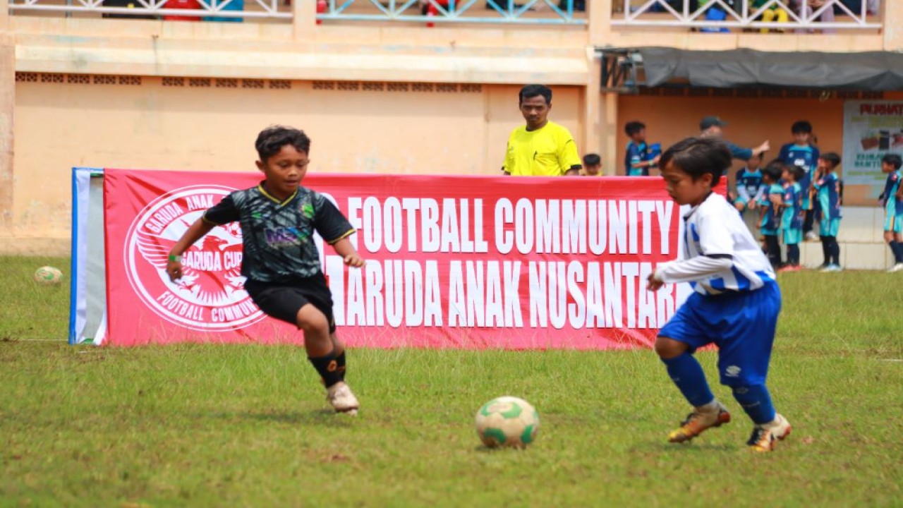 Para pesepakola cilik beradu skill di Garuda Cup Road to Milo National Championship 2026/ist