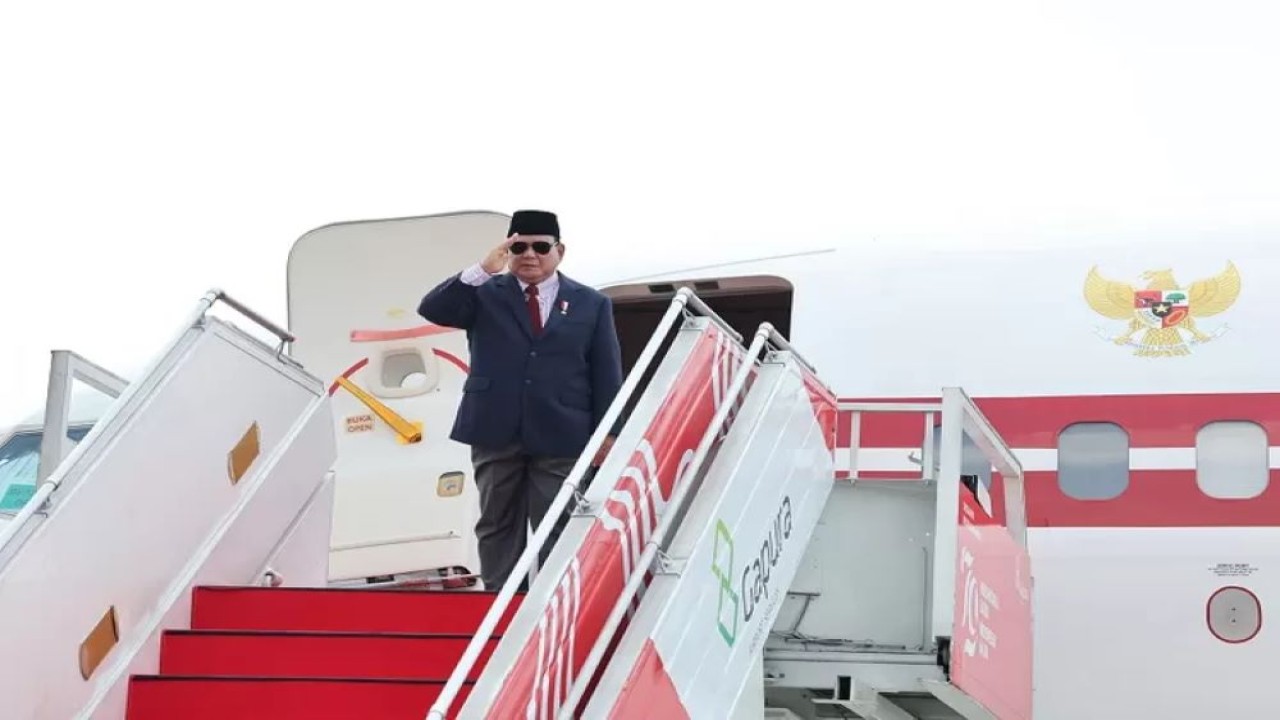 Presiden Prabowo Subianto bertolak ke Mesir untuk menghadiri KTT Perdamaian Gaza/ist
