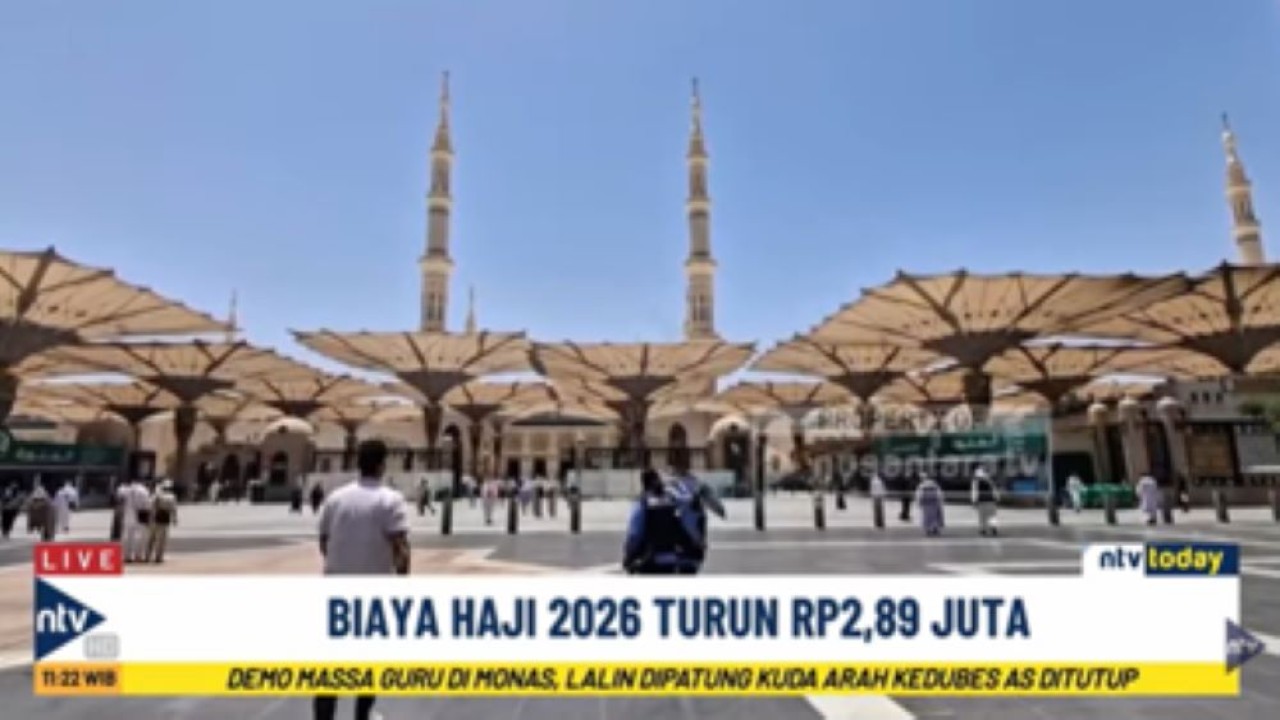 Pemerintah bersama Komisi VIII DPR RI telah menetapkan biaya haji 2026